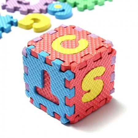 3D puzlė - Raidės